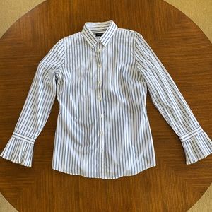 EUC Banana Republic Striped Riley Shirt